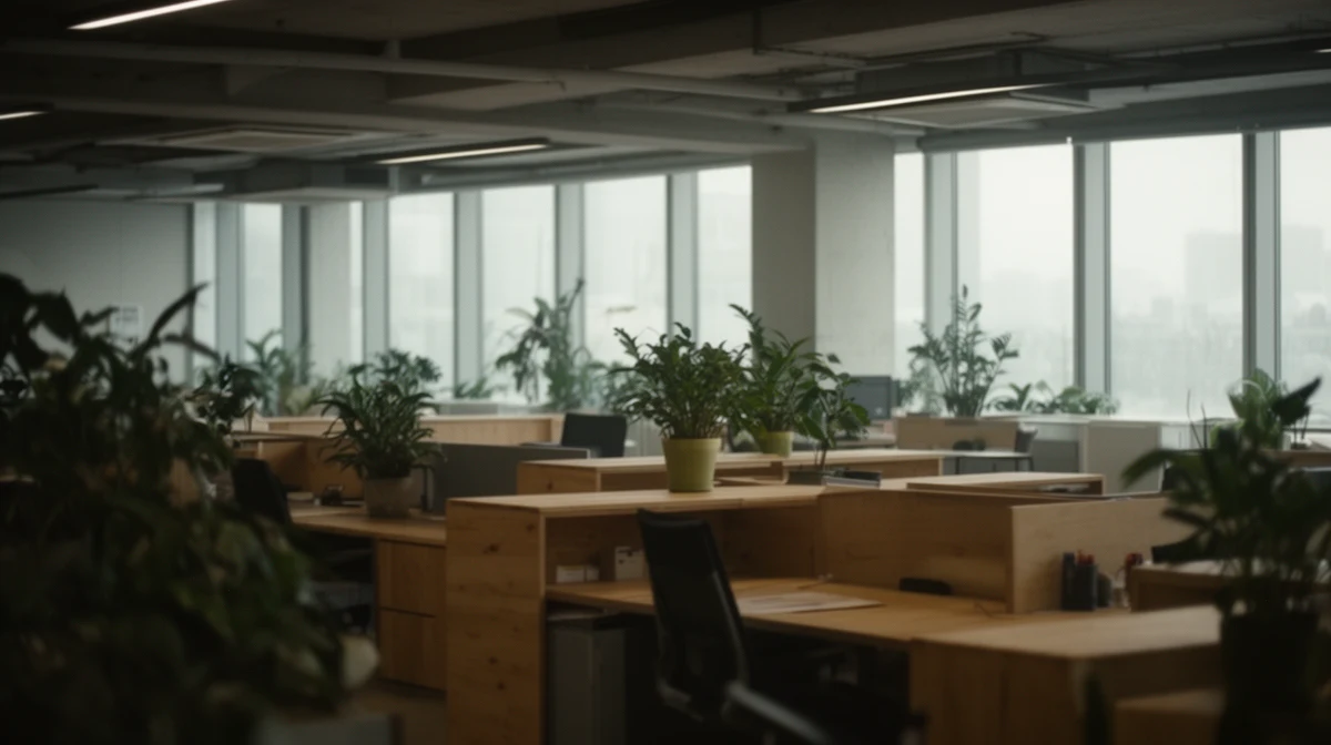 Bureau en open space
