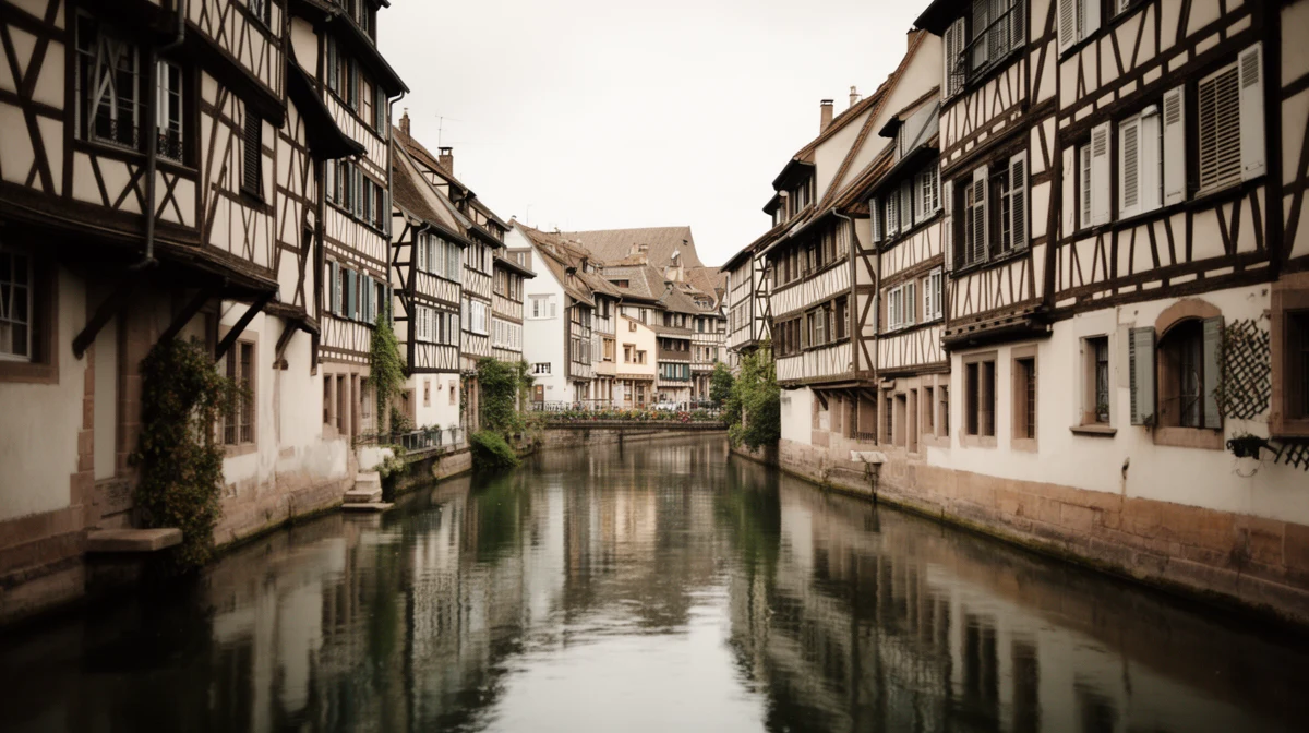 Rue résidentielle à Strasbourg